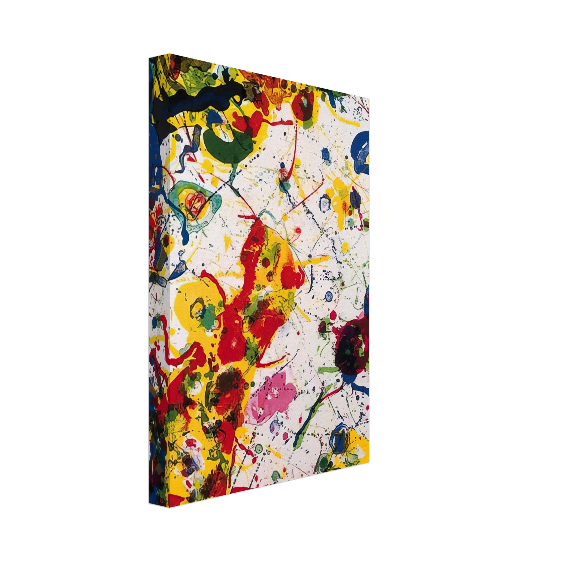 Sam Francis - Untitled  SF-297  L L274  Canvas - 70x100 cm / 28x40 inches-canvas