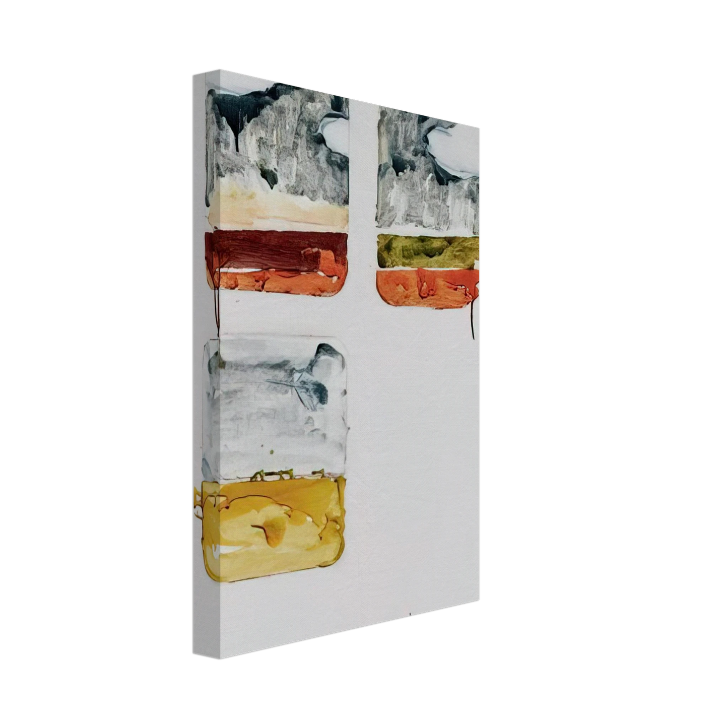 Mario Schifano - Untitled - 1979 Canvas - 40x60 cm / 16x24 inches-canvas