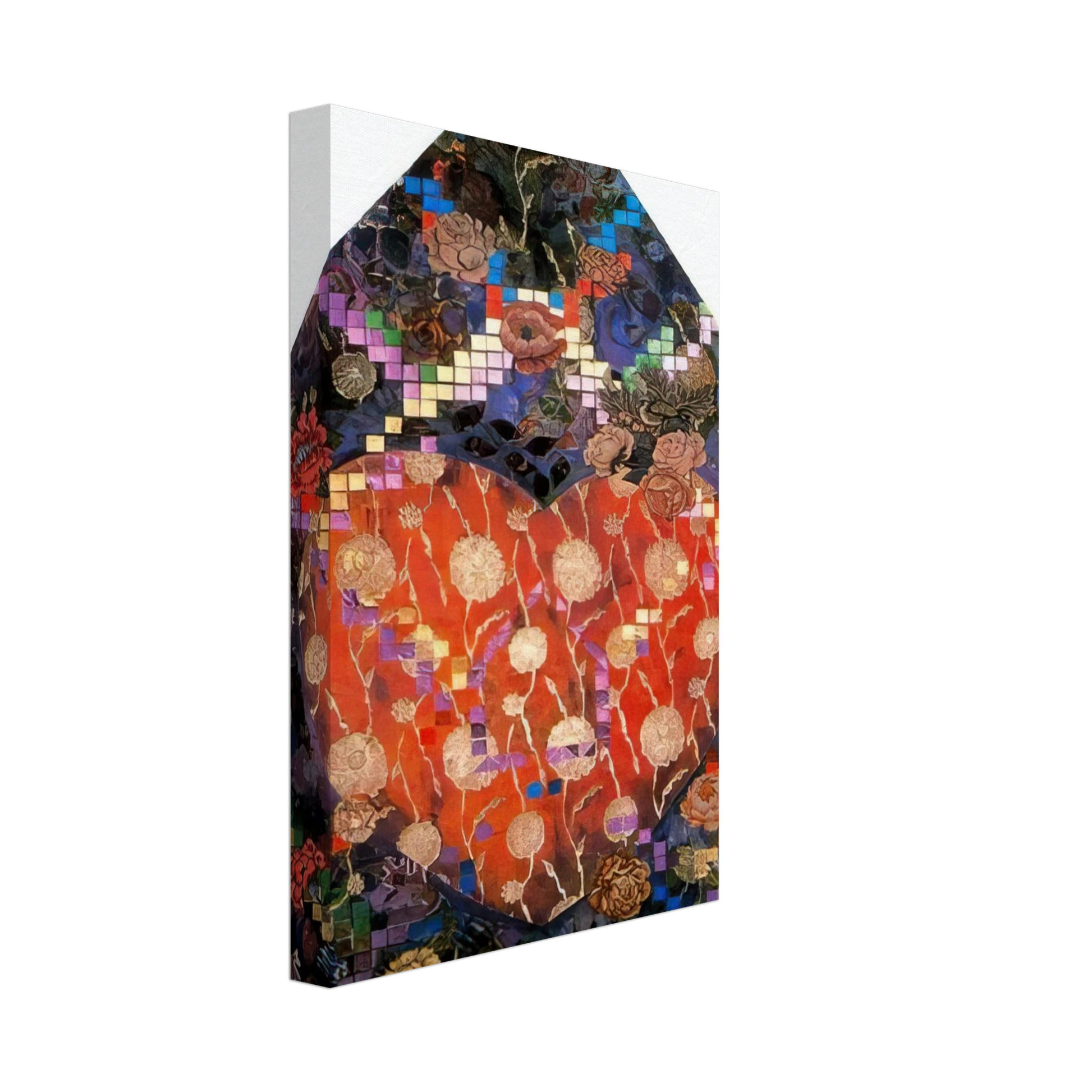 Miriam Schapiro - Heartfelt - PD Pattern and Decoration Canvas - 70x100 cm / 28x40 inches-canvas
