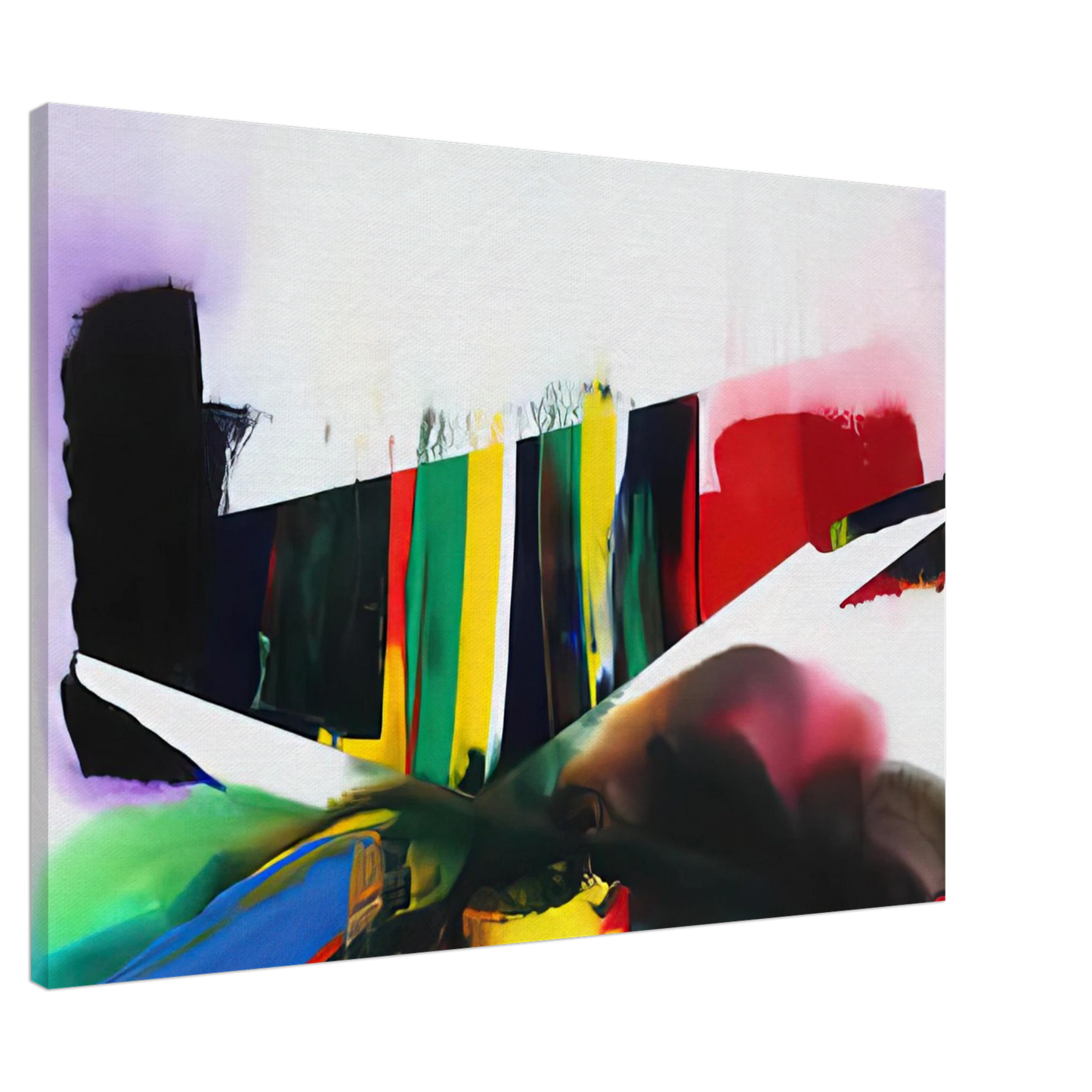 Paul Jenkins - Phenomena Cave of the Prism Winds Year Canvas - 20x30 cm / 8x12 inches-canvas