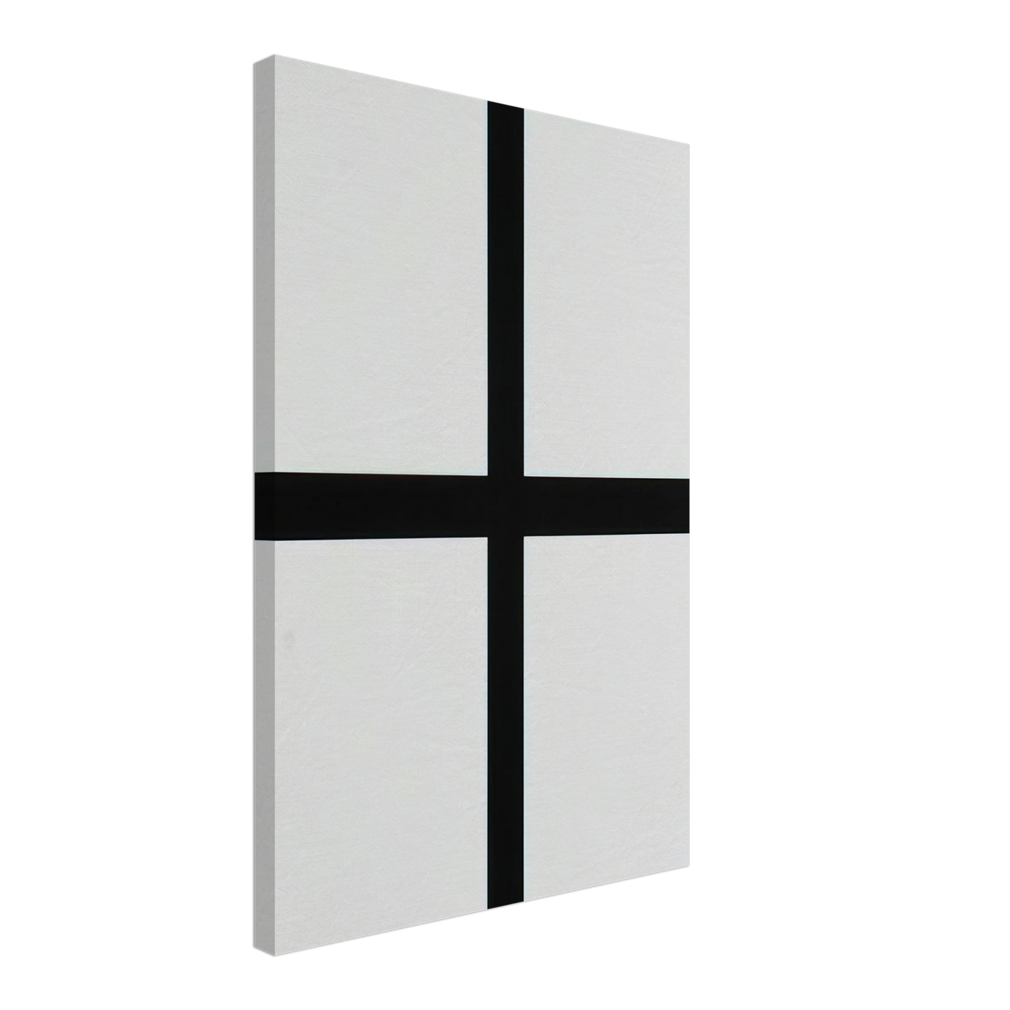 Francois Morellet - Trames 0Â°-90Â°---40 mm au trait et pleines - 1972 Canvas - 40x60 cm / 16x24 inches-canvas