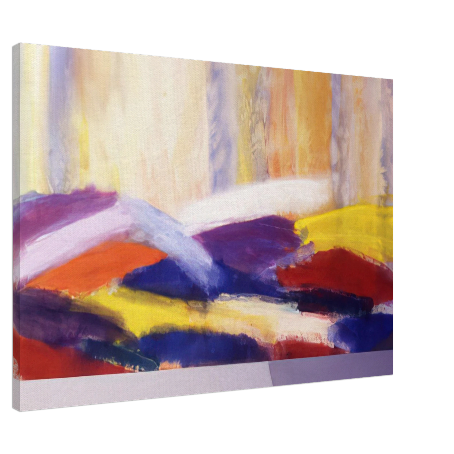 Ronnie Landfield - Matisse's Table - 1996 Canvas - 20x30 cm / 8x12 inches-canvas