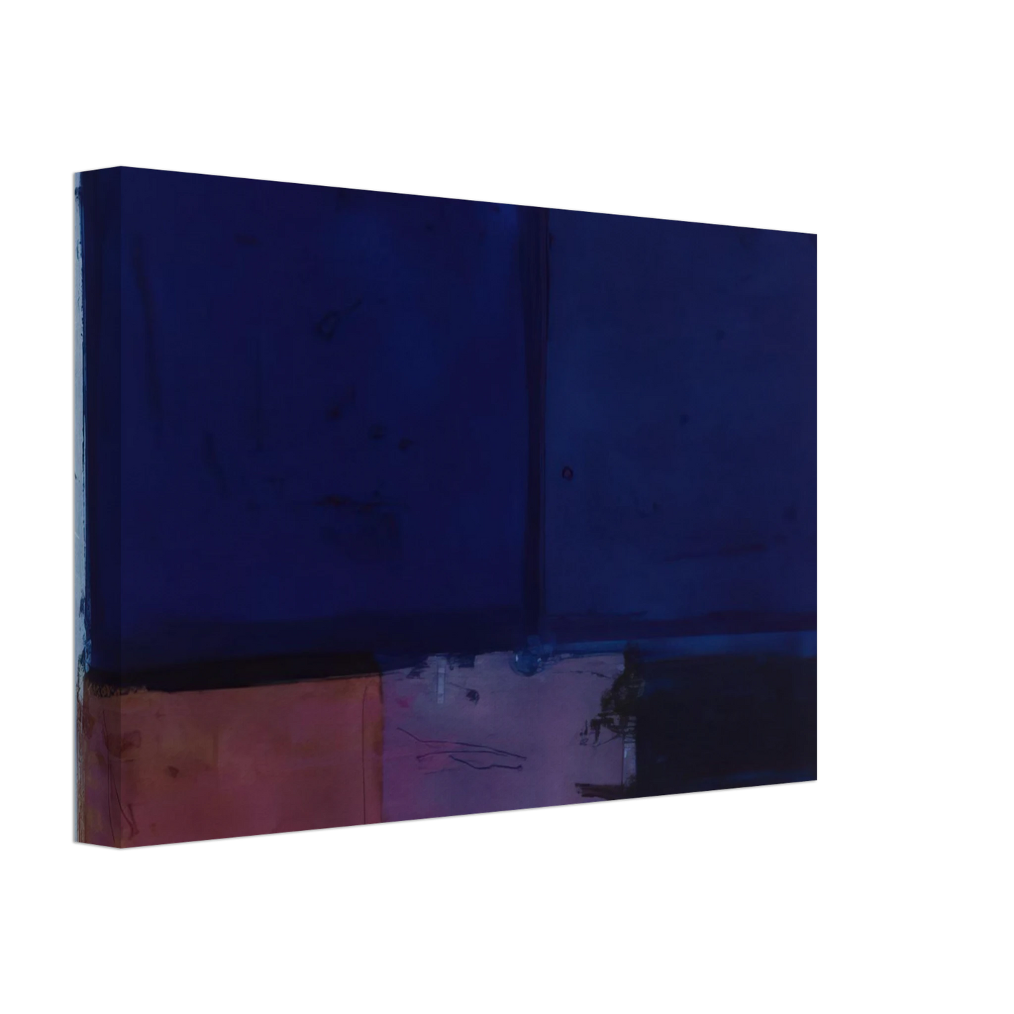 John Hoyland - Vigil - 1980 Canvas - 70x100 cm / 28x40 inches-canvas