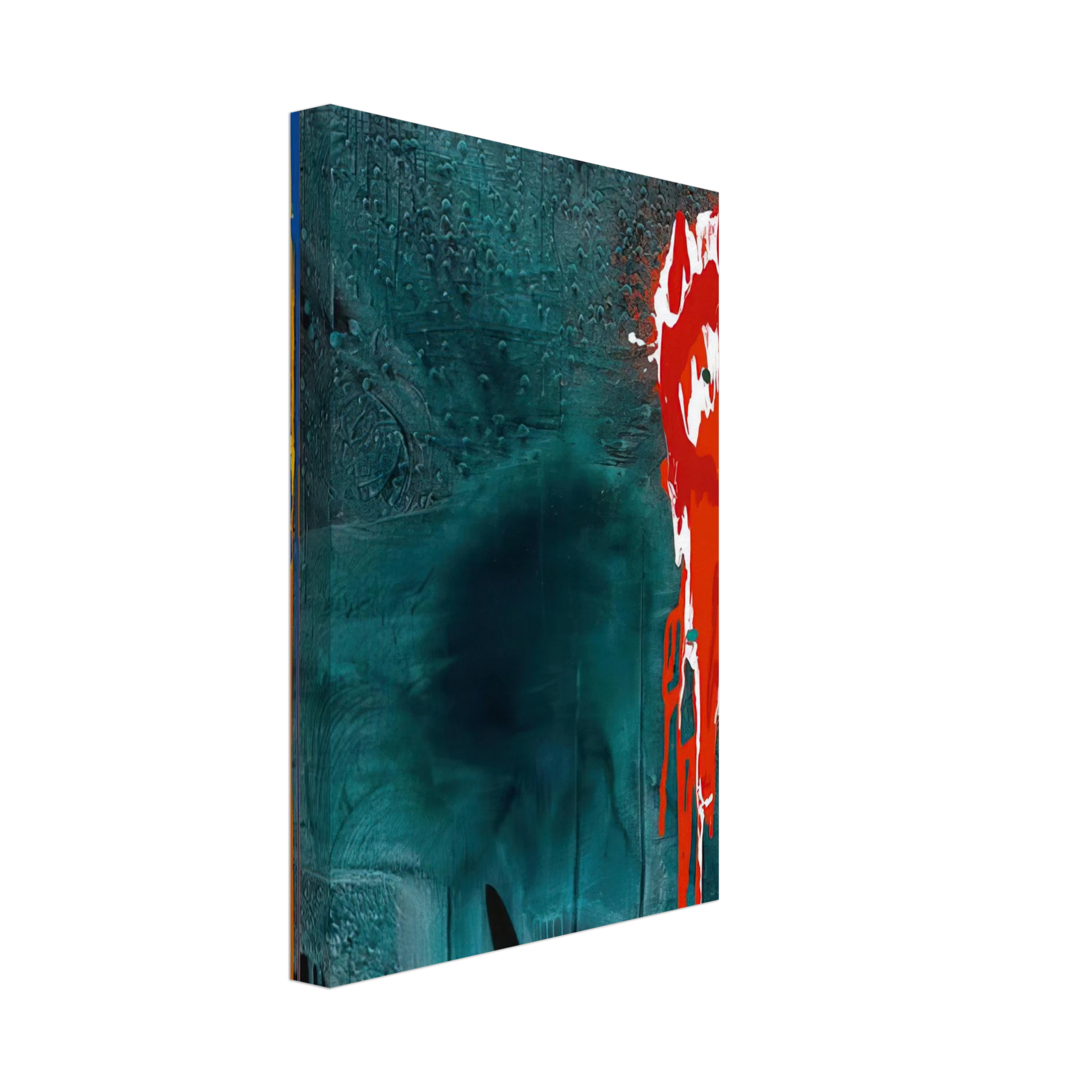 John Hoyland - Letter to Chaim - 10.7.06 - 2006 Canvas - 40x60 cm / 16x24 inches-canvas