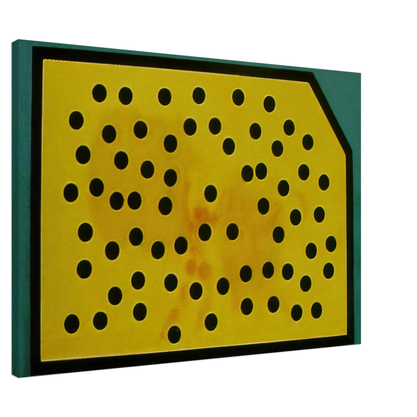 Salvador Dali - RANDOMDOT CORRELOGRAM THE GOLDEN FLEECE Canvas - 20x30 cm / 8x12 inches-canvas