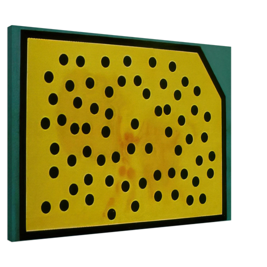 Salvador Dali - RANDOMDOT CORRELOGRAM THE GOLDEN FLEECE Canvas - 20x30 cm / 8x12 inches-canvas