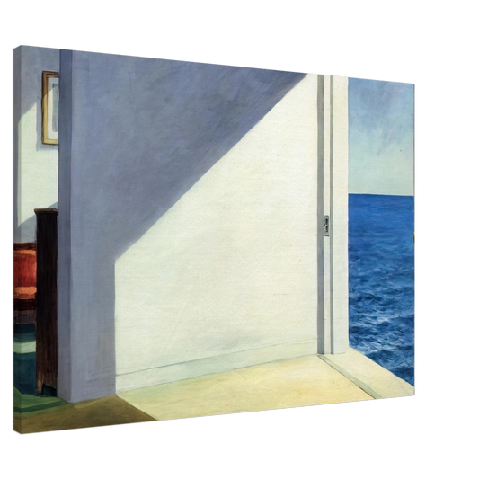 Edward Hopper - Rooms By The Sea Canvas - 20x30 cm / 8x12 inches-canvas