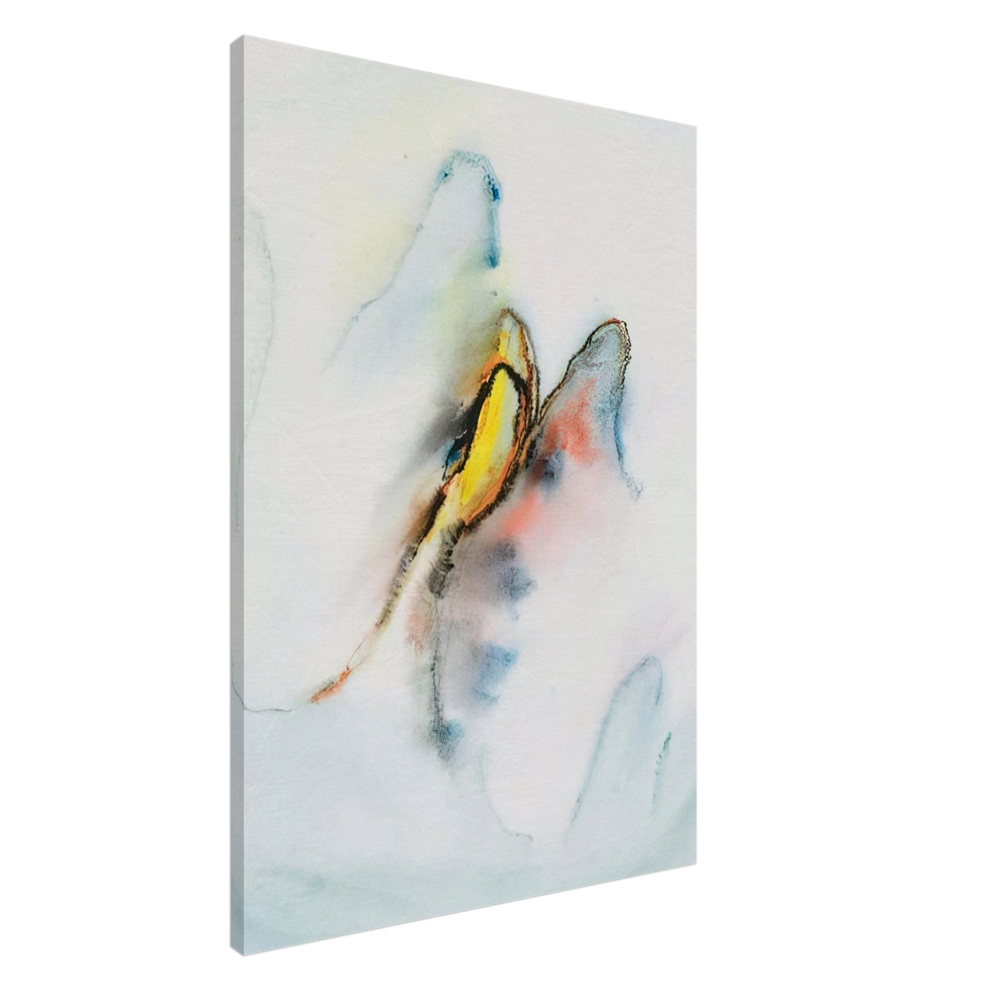 Henri Michaux - UNTITLED 2 Canvas - 20x30 cm / 8x12 inches-canvas