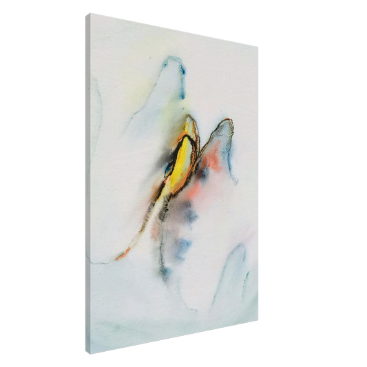 Henri Michaux - UNTITLED 2 Canvas - 20x30 cm / 8x12 inches-canvas