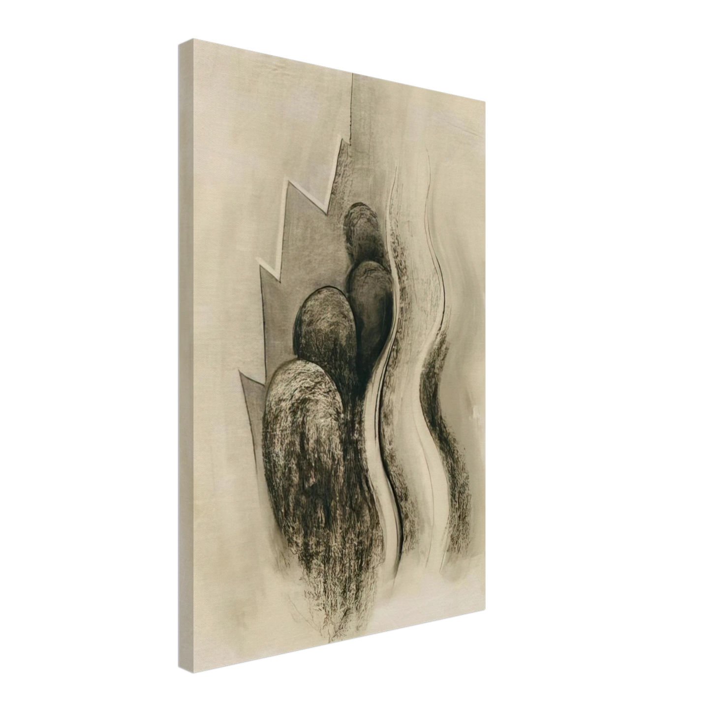 Georgia O'Keeffe - Drawing XIII Canvas - 40x60 cm / 16x24 inches-canvas