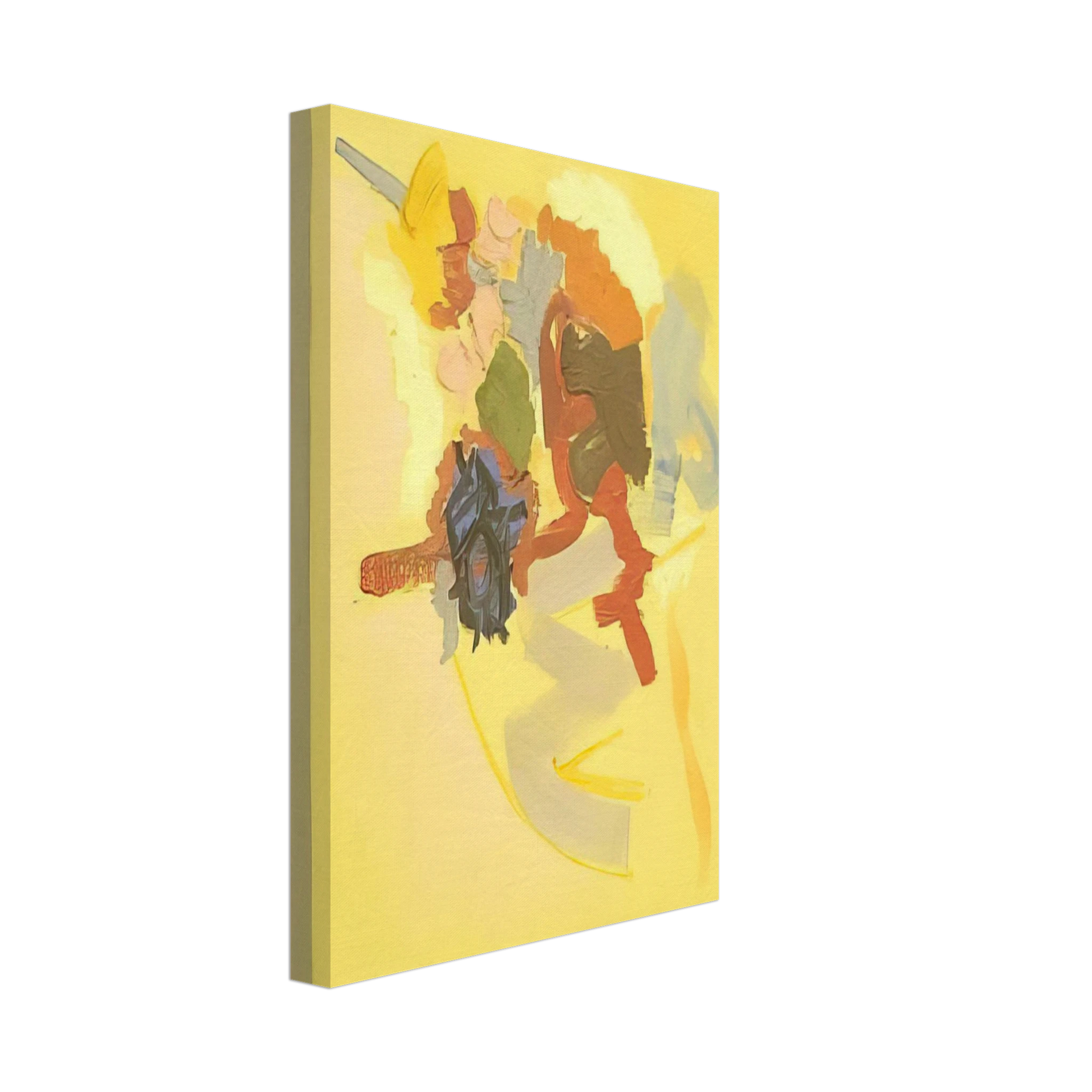 John Ferren - Yellow Field - 1960 Canvas - 70x100 cm / 28x40 inches-canvas