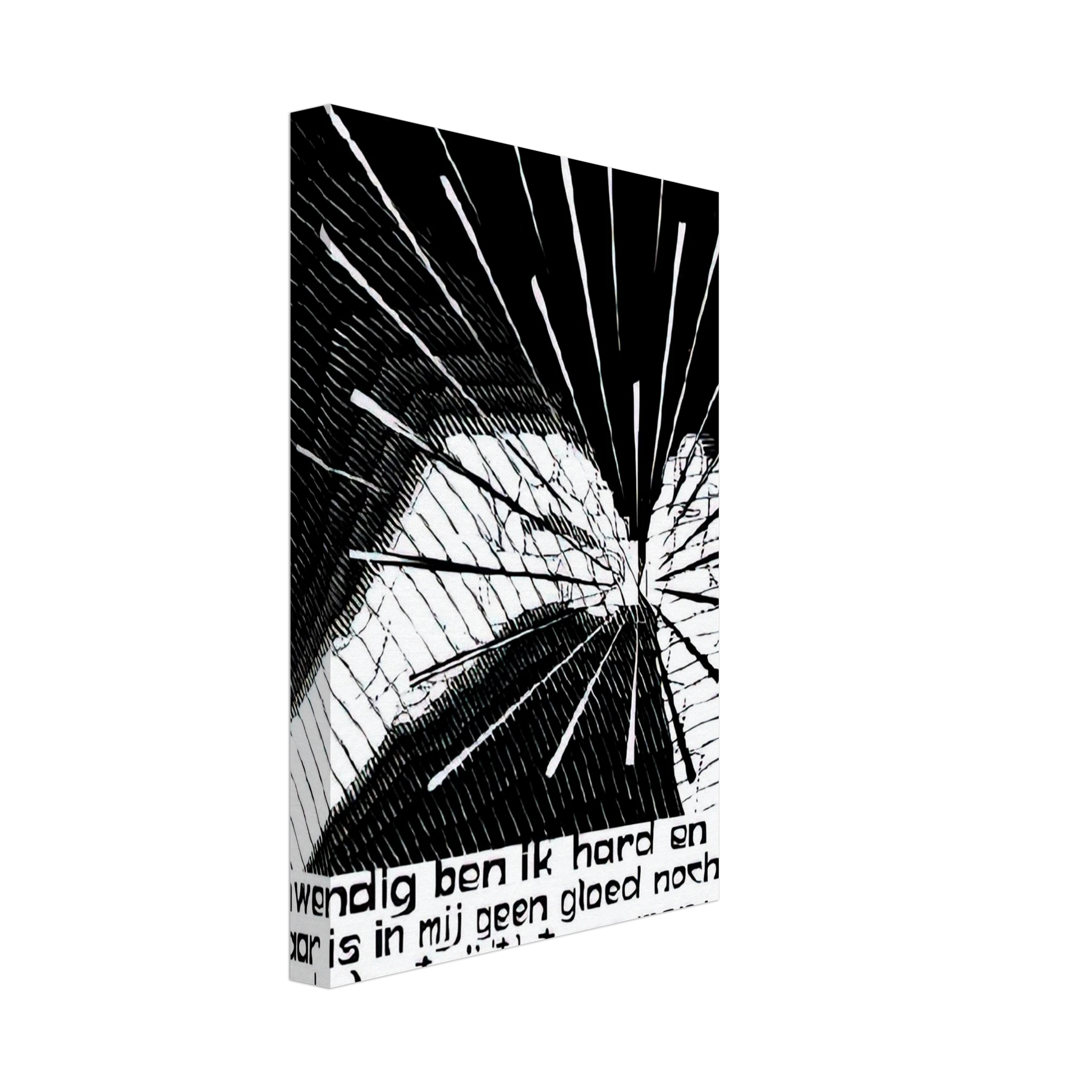 MC Escher - EMBLEMATA FLINT Canvas - 40x60 cm / 16x24 inches-canvas