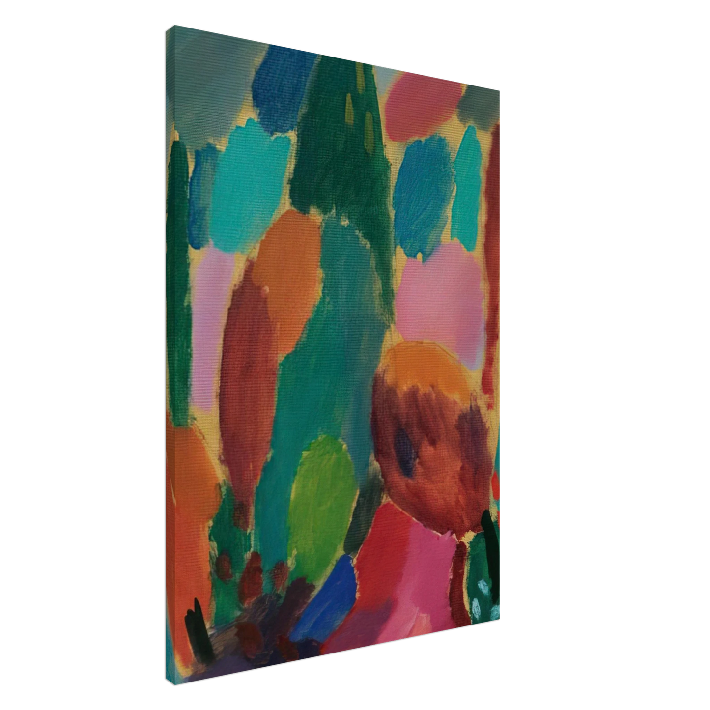 Alexej von Jawlensky - VARIATION Z RTLICHKEITEN 1917 Canvas - 20x30 cm / 8x12 inches-canvas