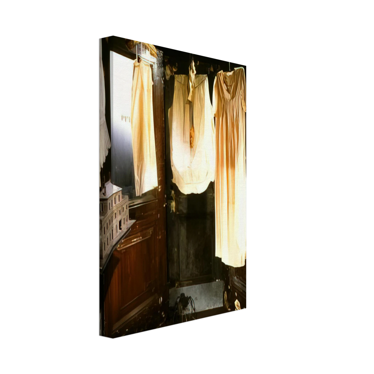 Louise Bourgeois - CELL VII 1998 Canvas - 70x100 cm / 28x40 inches-canvas