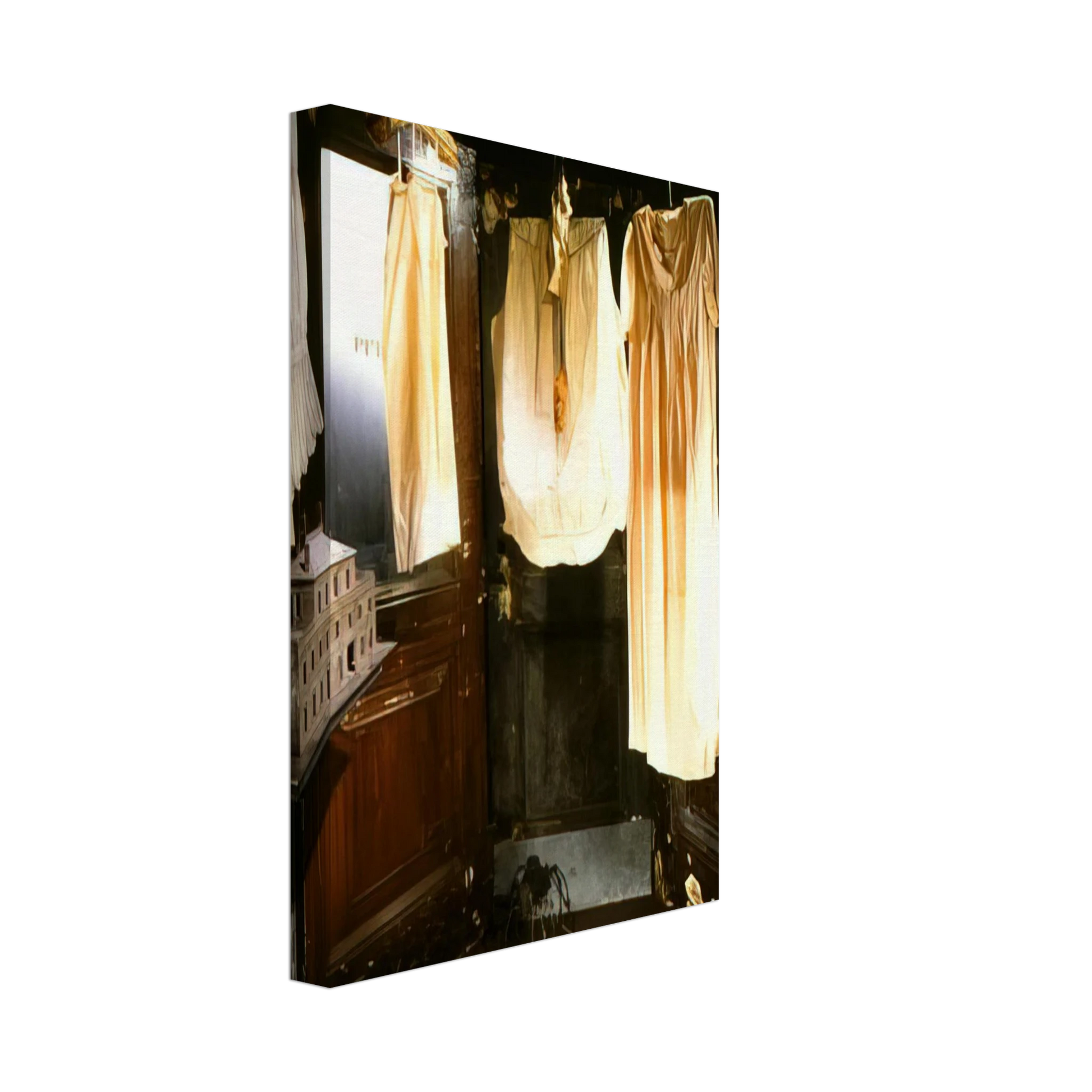 Louise Bourgeois - CELL VII 1998 Canvas - 70x100 cm / 28x40 inches-canvas