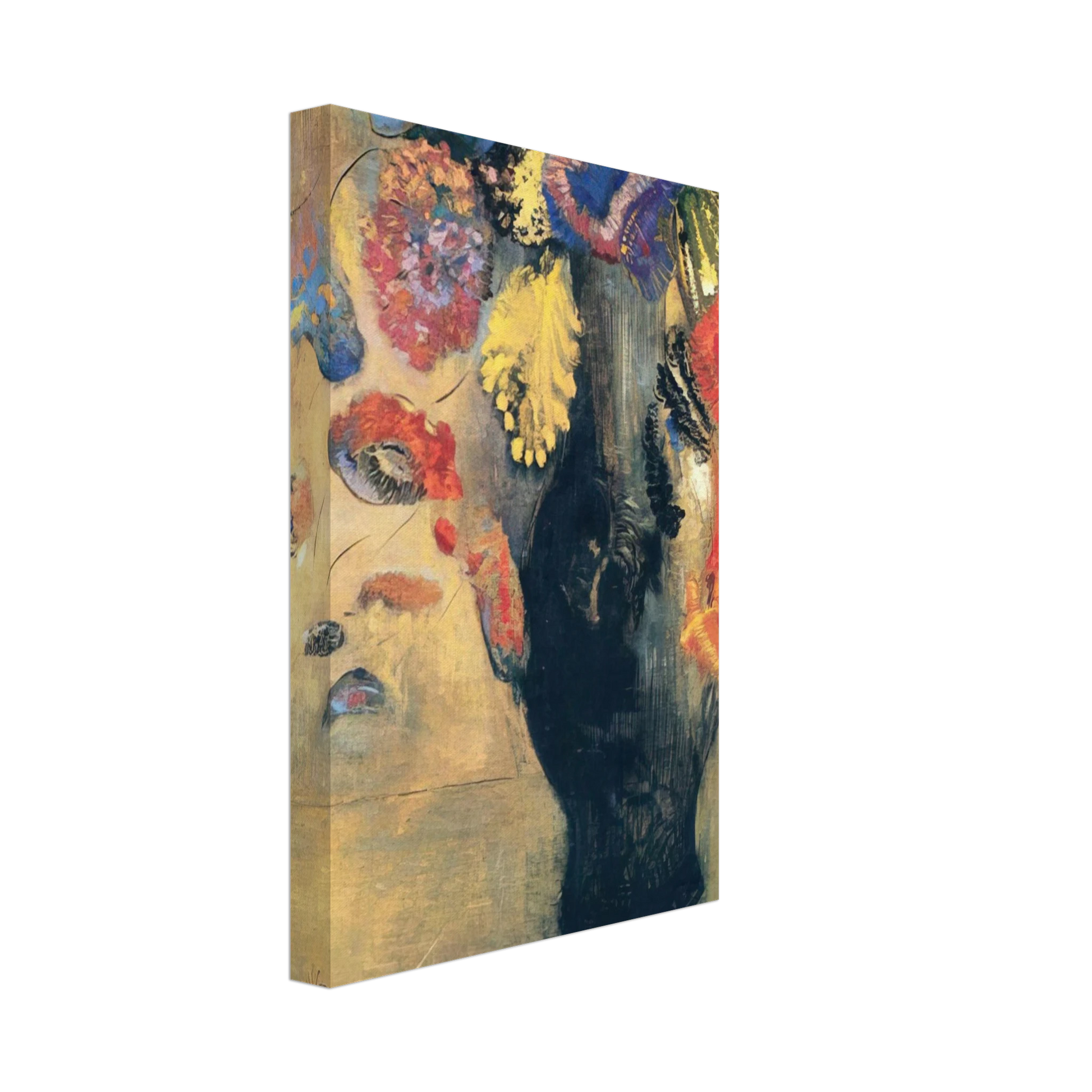 Odilon Redon - FLOWERS Canvas - 70x100 cm / 28x40 inches-canvas