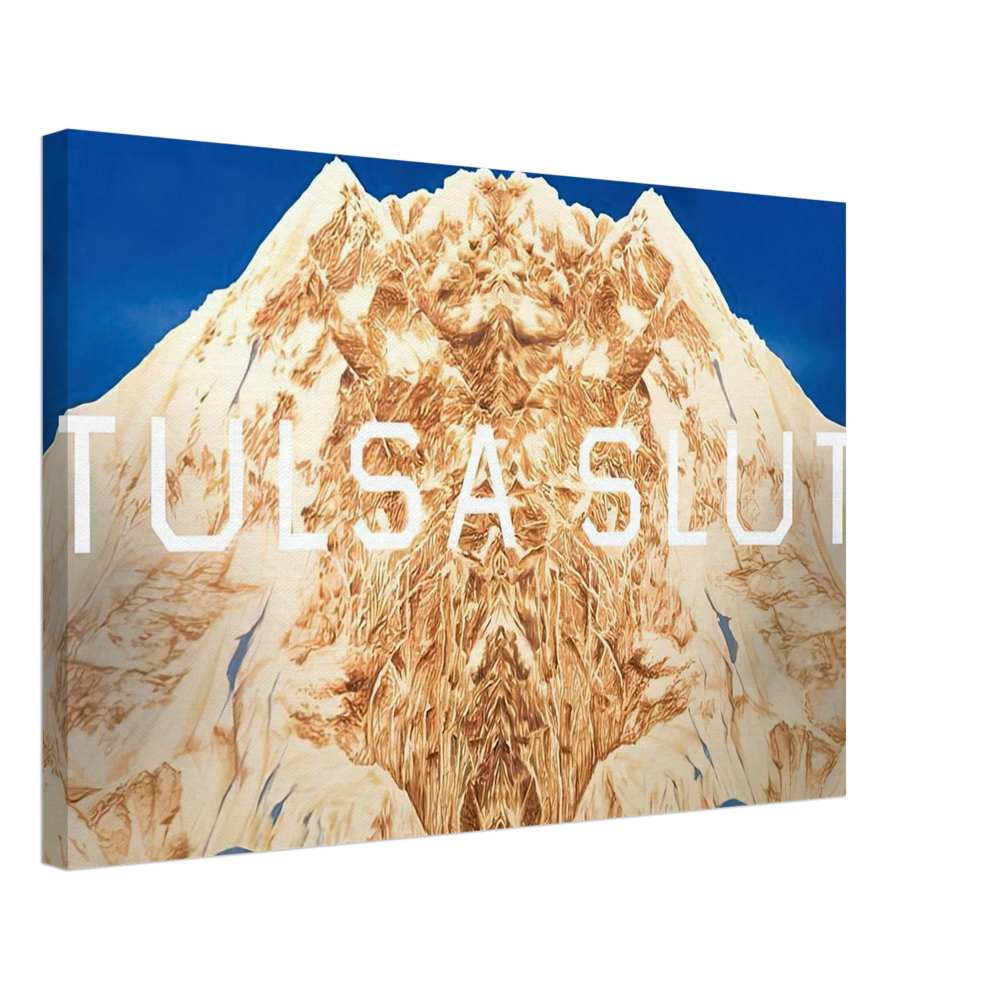 Edward Ruscha - TULSA SLUT 2016 Canvas - 70x100 cm / 28x40 inches-canvas