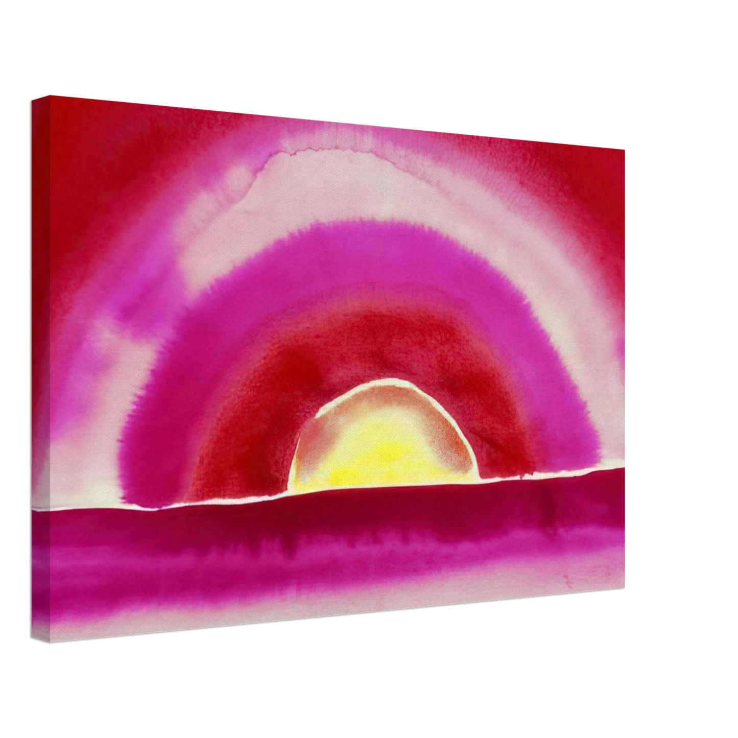 Georgia O'Keeffe - Sunrise Canvas - 70x100 cm / 28x40 inches-canvas