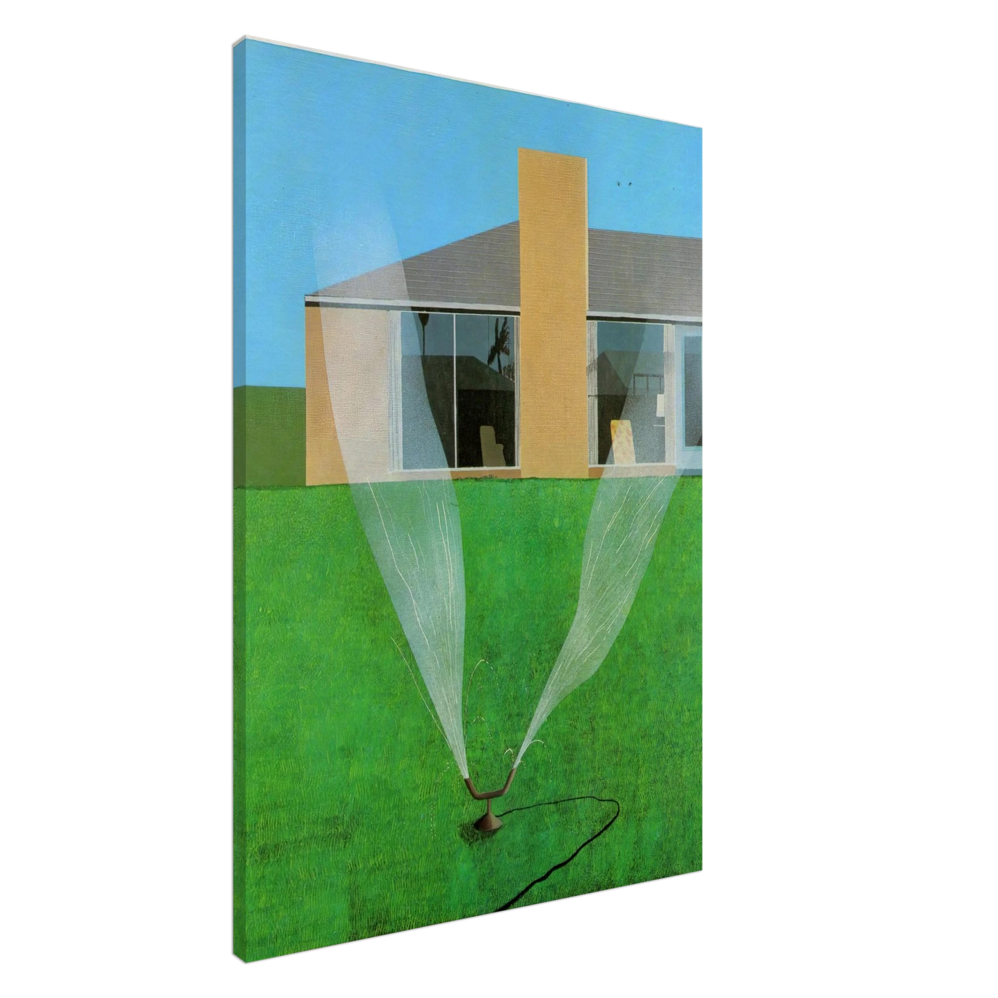 David Hockney - David Hockney Canvas - 20x30 cm / 8x12 inches-canvas