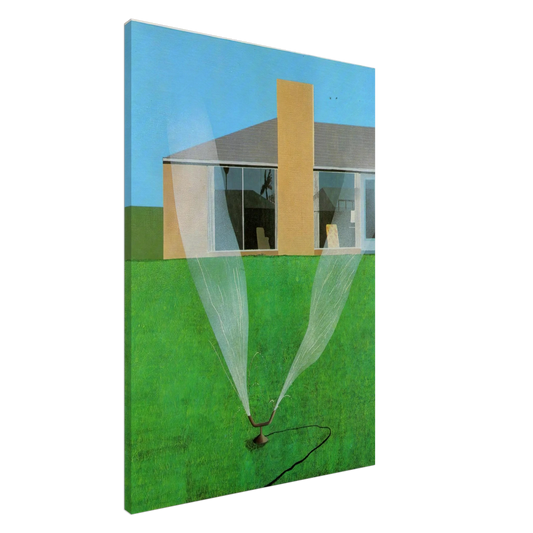 David Hockney - David Hockney Canvas - 20x30 cm / 8x12 inches-canvas