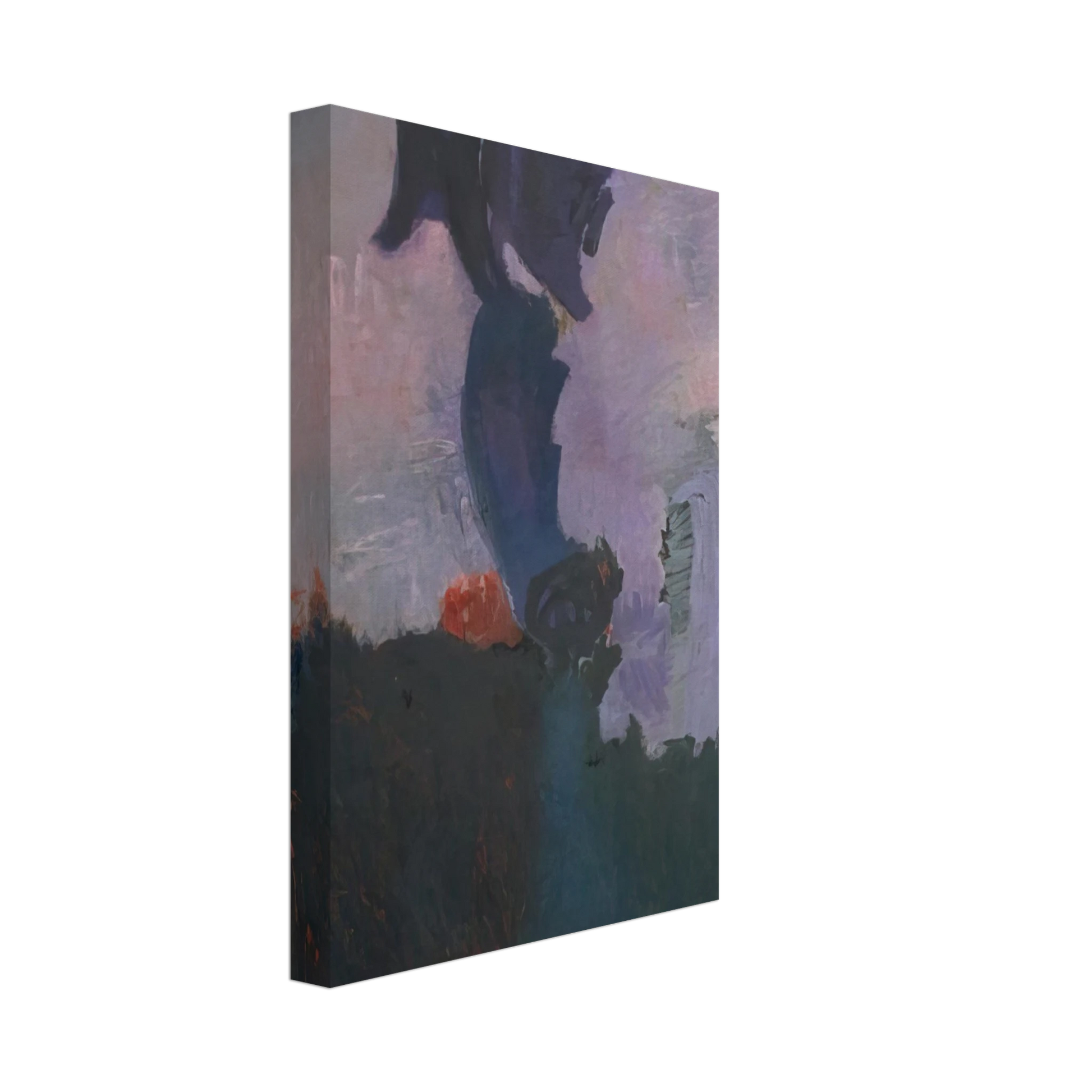 Adja Yunkers - Embroidered Halo - 1958 Canvas - 40x60 cm / 16x24 inches-canvas