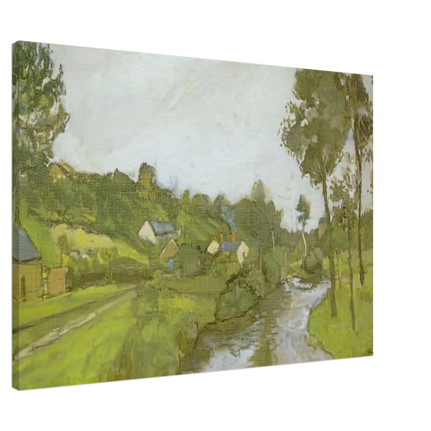 Henri Matisse - LANDSCAPE LESQUIELLES ST GERMAIN 1903 Canvas - 20x30 cm / 8x12 inches-canvas