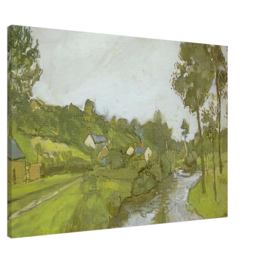 Henri Matisse - LANDSCAPE LESQUIELLES ST GERMAIN 1903 Canvas - 20x30 cm / 8x12 inches-canvas