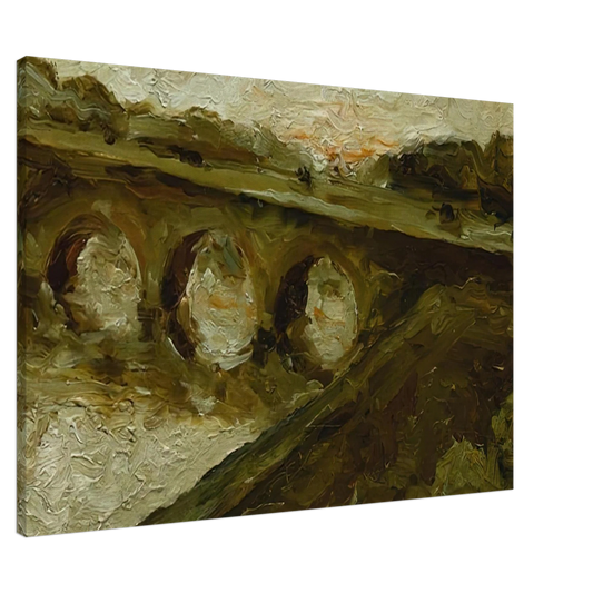 Henri Matisse - VUE DE PARIS 1899 Canvas - 20x30 cm / 8x12 inches-canvas