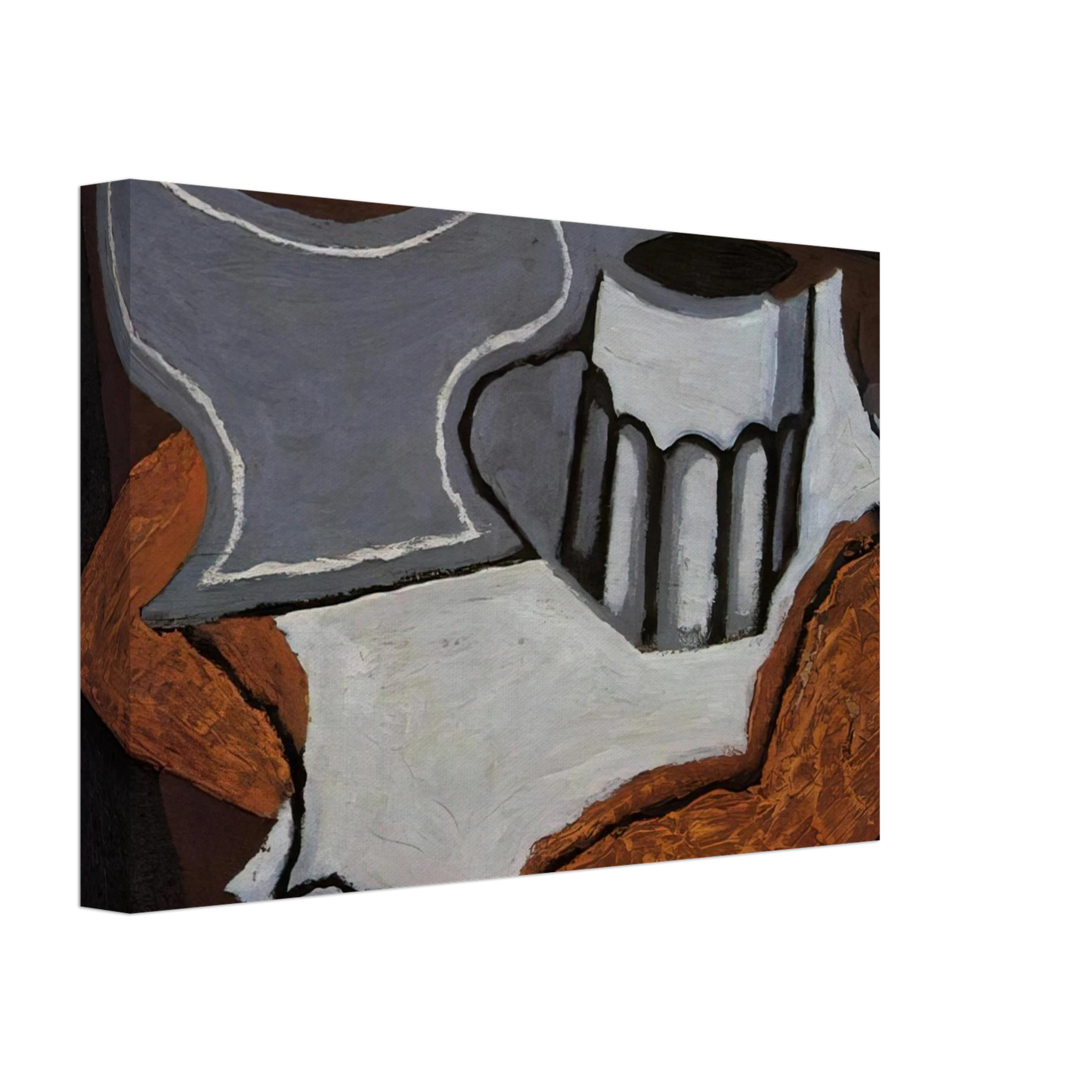 Juan Gris - THE GOBLET 1927 Canvas - 70x100 cm / 28x40 inches-canvas