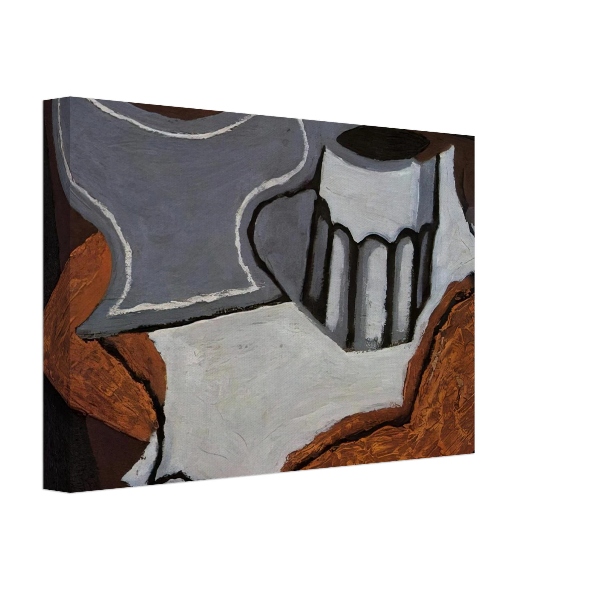 Juan Gris - THE GOBLET 1927 Canvas - 70x100 cm / 28x40 inches-canvas