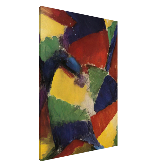 Morgan Russell - Synchromy to Light - Synchromism Canvas - 20x30 cm / 8x12 inches-canvas