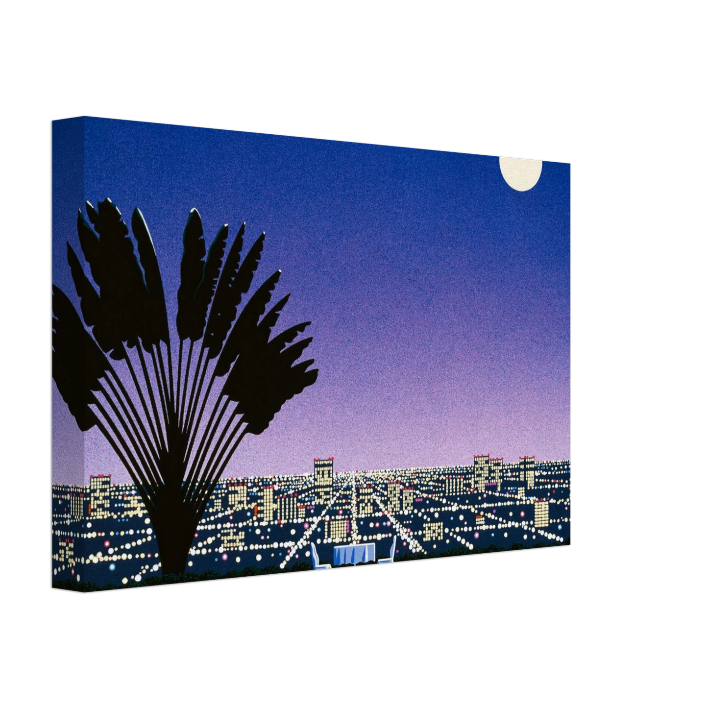 Hiroshi Nagai - Onra - Nobody Has To Know Canvas - 70x100 cm / 28x40 inches-canvas