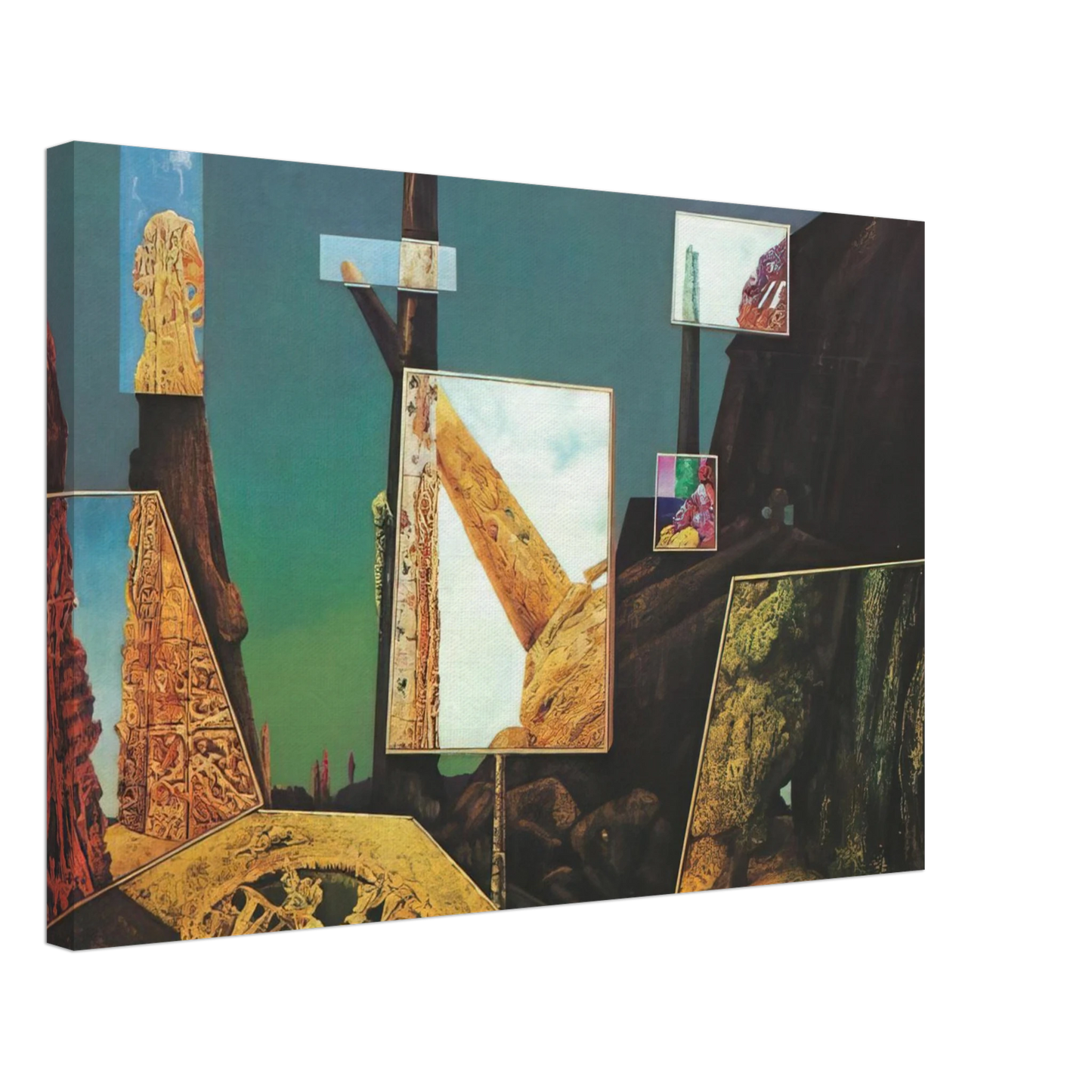 Max Ernst - The Anti-Pope Canvas - 40x60 cm / 16x24 inches-canvas