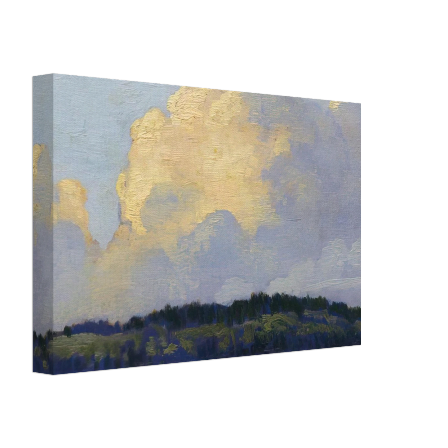 Frank Johnston - Thunderers - 1920 Canvas - 70x100 cm / 28x40 inches-canvas