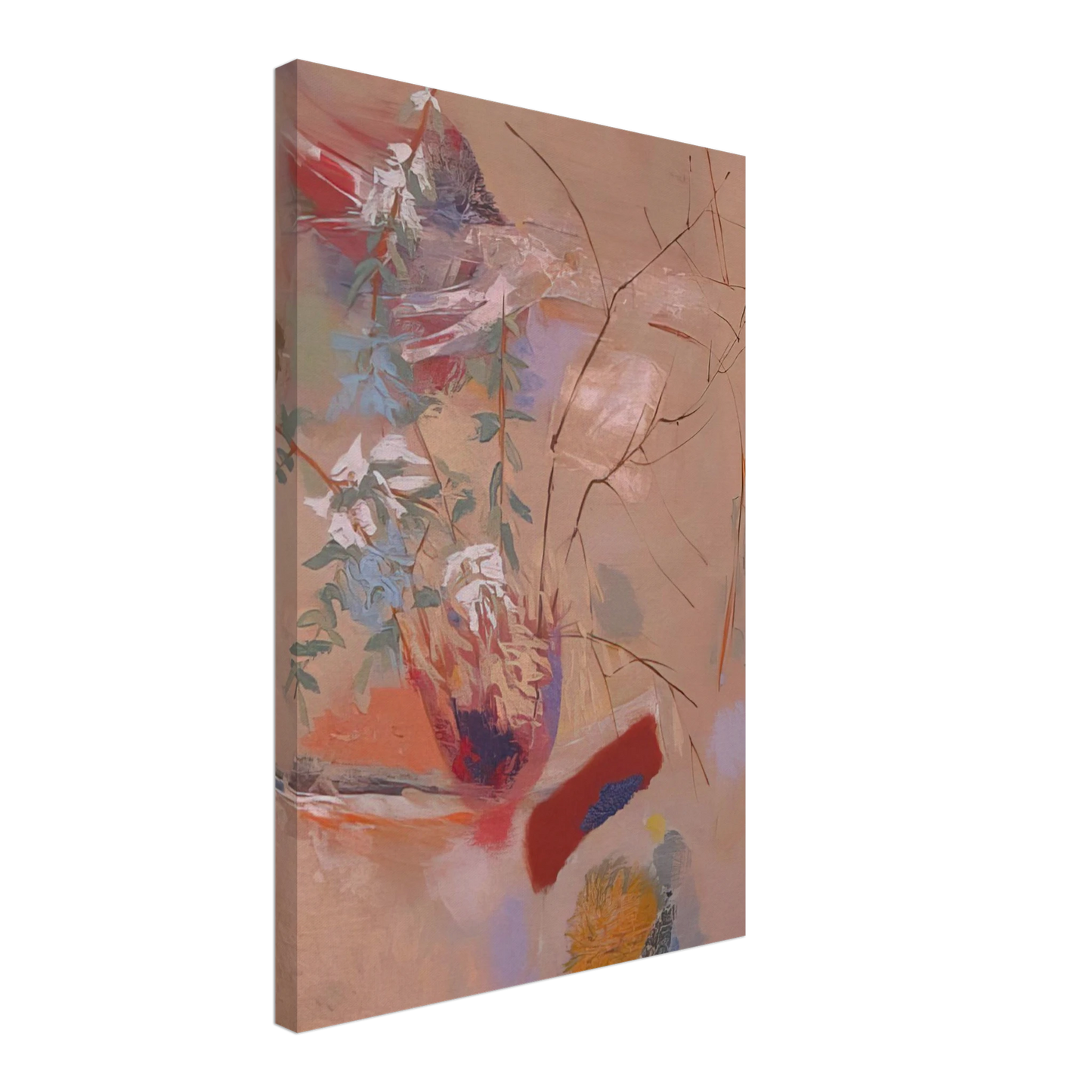 John Ferren - The Bush - 1955 Canvas - 40x60 cm / 16x24 inches-canvas