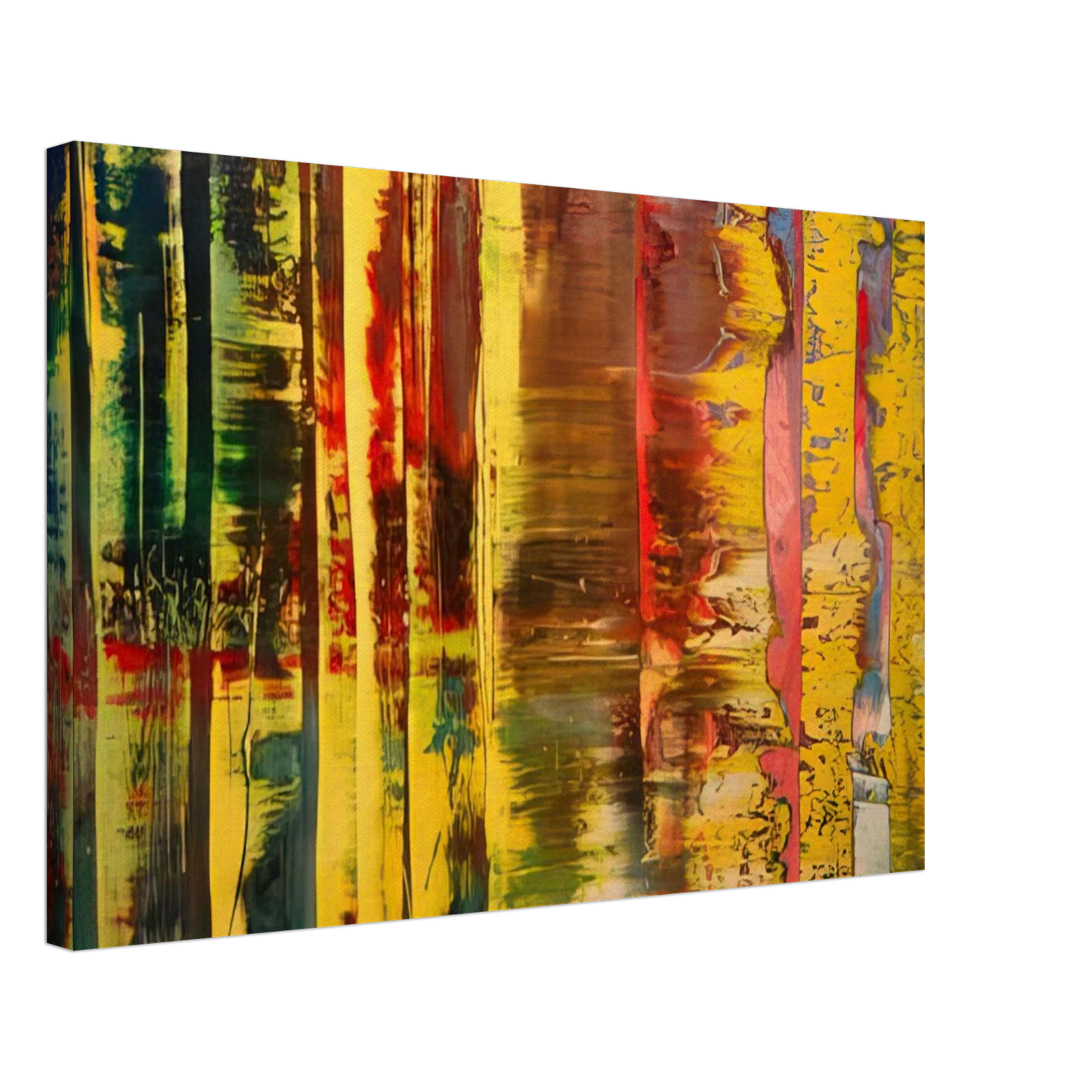 Gerhard Richter - ABSTRACT PAINTING 780 1 1 Canvas - 40x60 cm / 16x24 inches-canvas