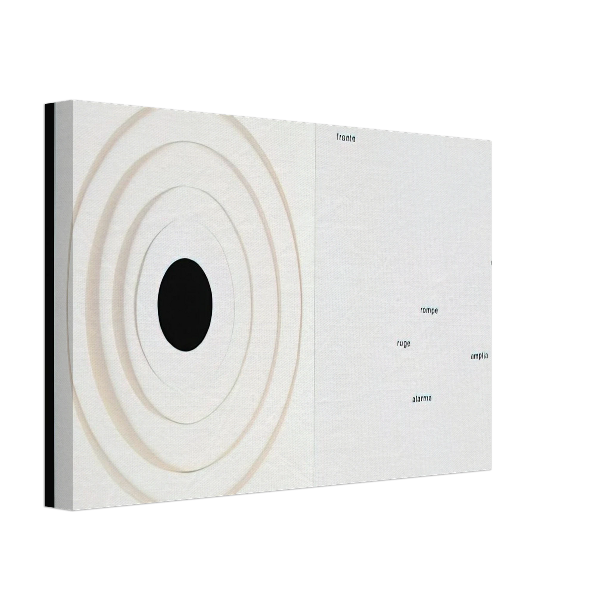 Lygia Pape - Books-Poem - 1959 Canvas - 40x60 cm / 16x24 inches-canvas