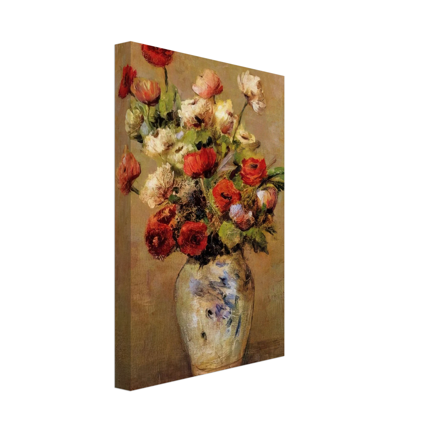 Odilon Redon - BOUQUET OF FLOWERS Canvas - 70x100 cm / 28x40 inches-canvas