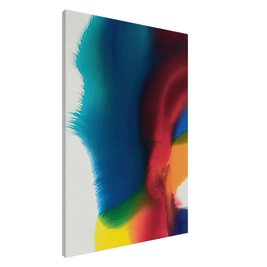 Paul Jenkins - Rainbow Bleed Canvas - 20x30 cm / 8x12 inches-canvas