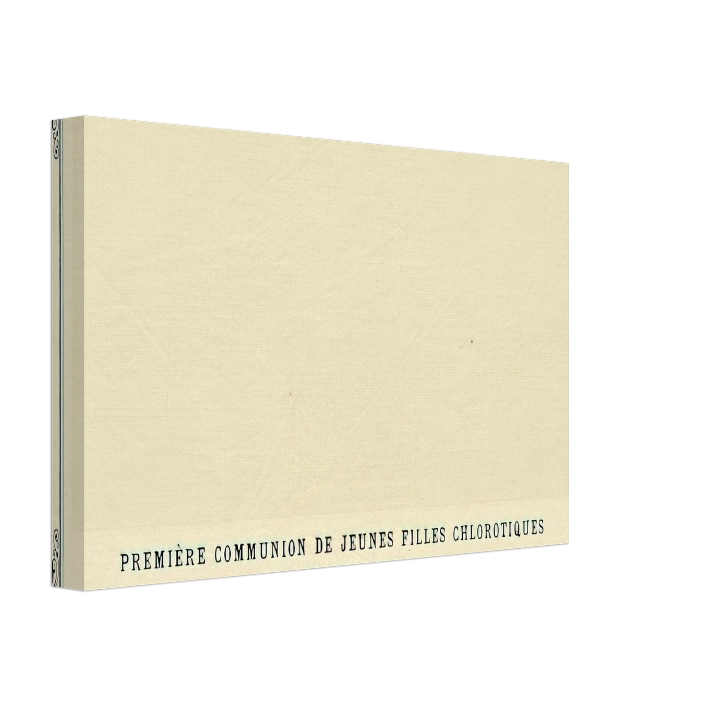 Alphonse Allais - First Communion of Anaemic Young Girls in the Snow Canvas - 70x100 cm / 28x40 inches-canvas