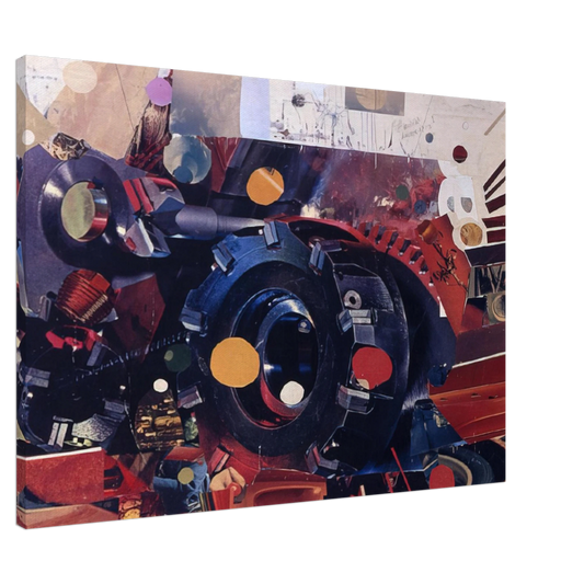 Gebre Kristos Desta - Power - 1967 Canvas - 20x30 cm / 8x12 inches-canvas