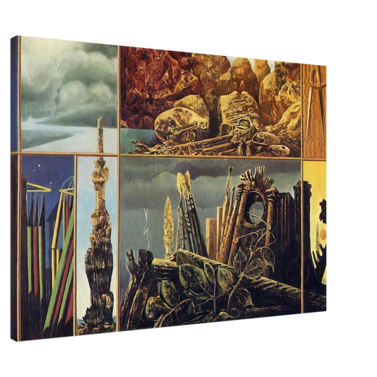 Max Ernst - Painting for Young People Canvas - Default Title-canvas