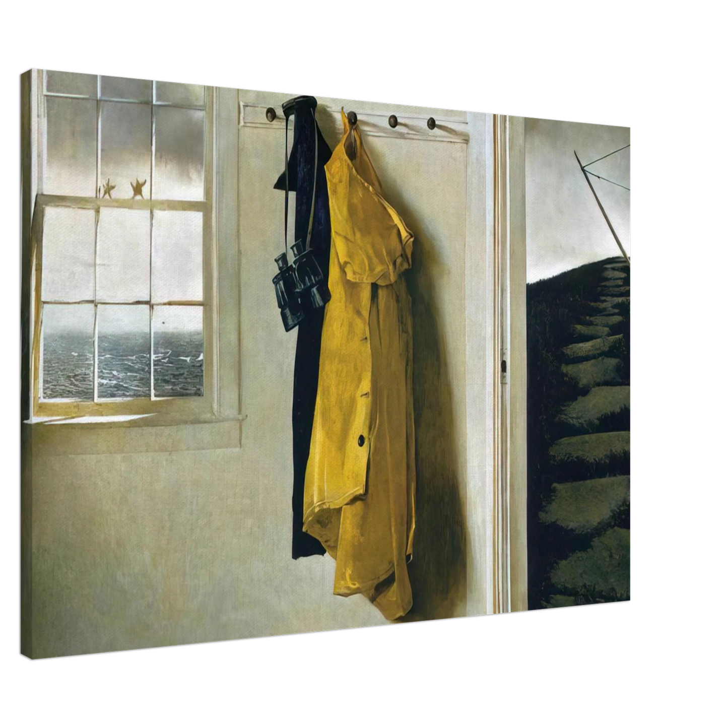 Andrew Wyeth - SQUALL Canvas - 20x30 cm / 8x12 inches-canvas