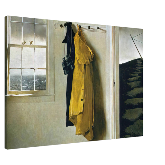 Andrew Wyeth - SQUALL Canvas - 20x30 cm / 8x12 inches-canvas