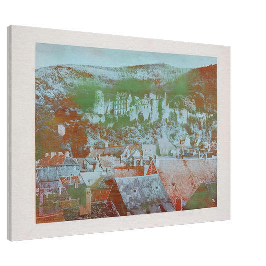 Dieter Roth - Heidelberg - 1970 Canvas - 20x30 cm / 8x12 inches-canvas