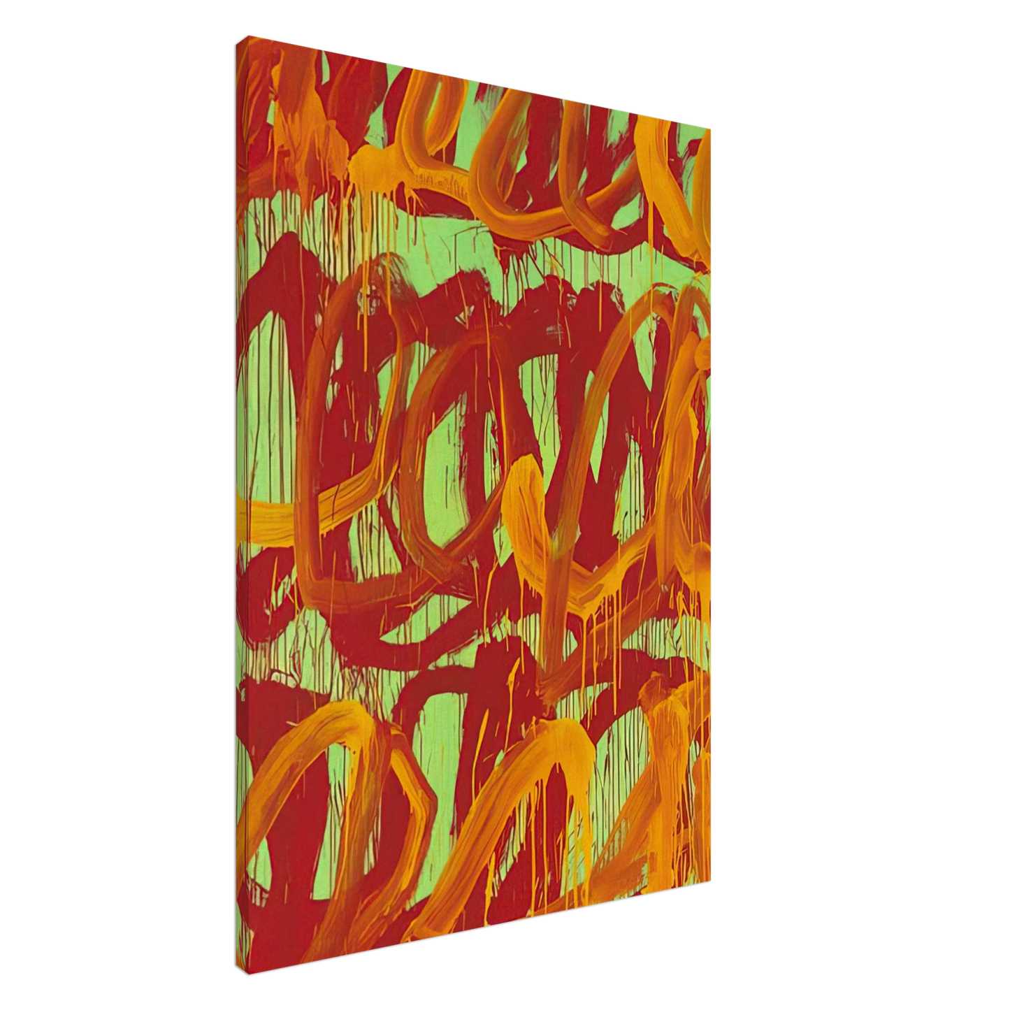 Cy Twombly - Camino Real  II  Canvas - 20x30 cm / 8x12 inches-canvas