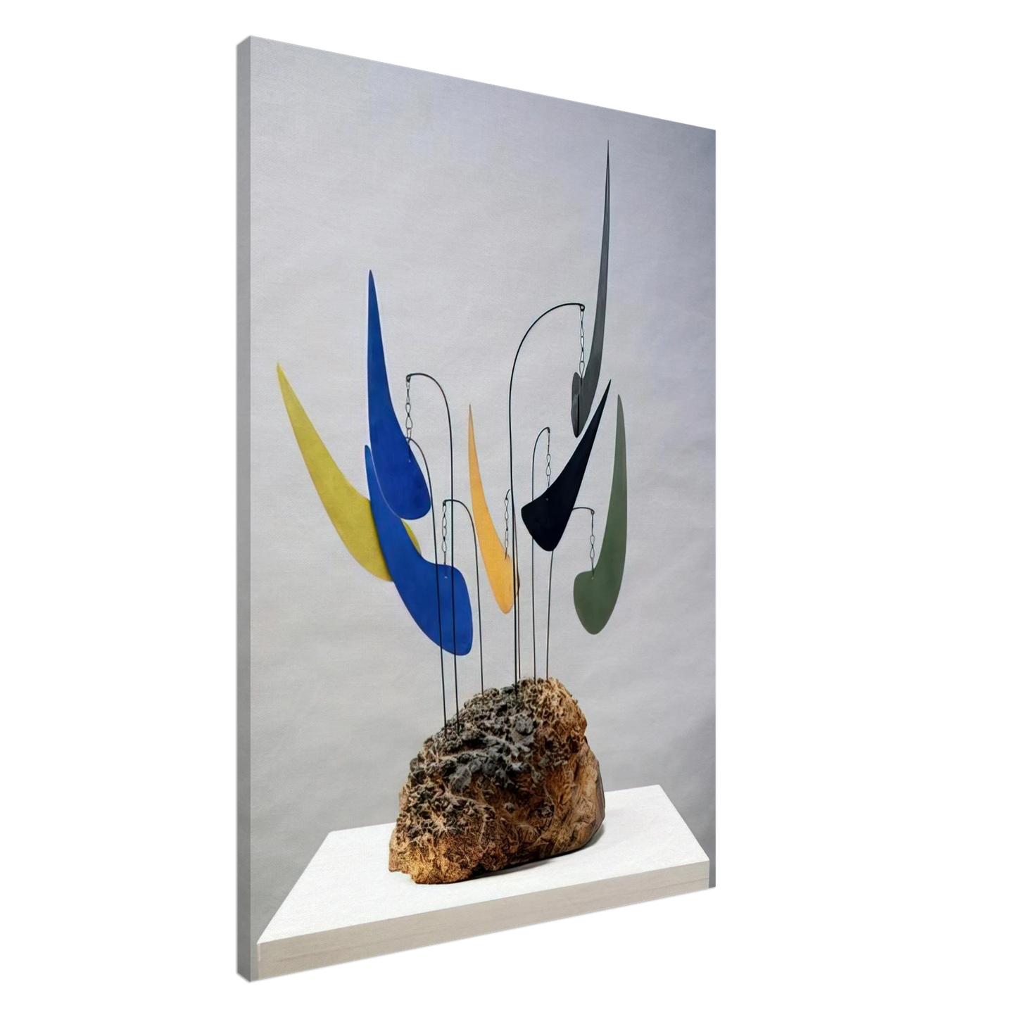 Alexander Calder - MYRTLE BURL 1941 Canvas - 20x30 cm / 8x12 inches-canvas