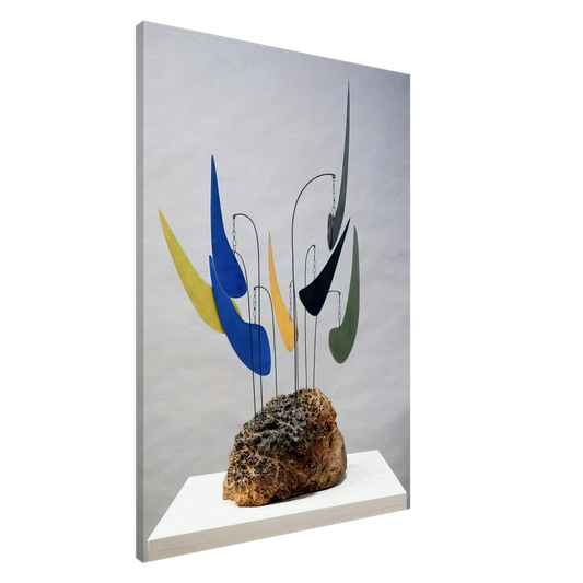 Alexander Calder - MYRTLE BURL 1941 Canvas - 20x30 cm / 8x12 inches-canvas