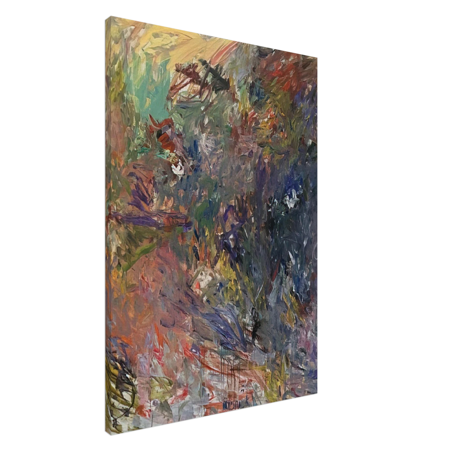 Milton Resnick - UNTITLED 1959 Canvas - 20x30 cm / 8x12 inches-canvas