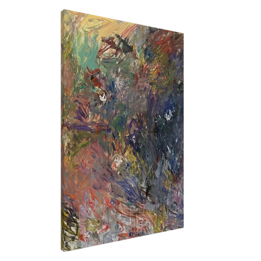 Milton Resnick - UNTITLED 1959 Canvas - 20x30 cm / 8x12 inches-canvas